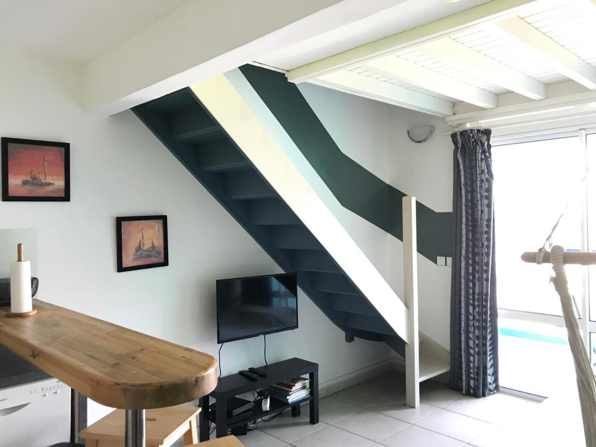 Ketya Duplex Mabouya Ou Studio Hamac Ле-Гозье Экстерьер фото