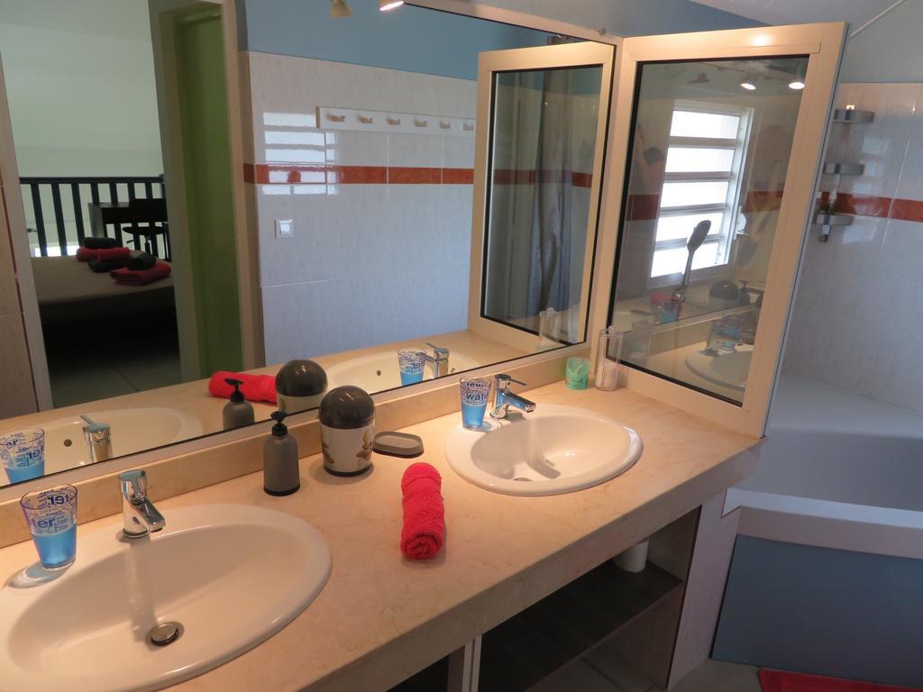 Ketya Duplex Mabouya Ou Studio Hamac Ле-Гозье Экстерьер фото